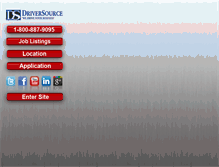 Tablet Screenshot of driversource.net